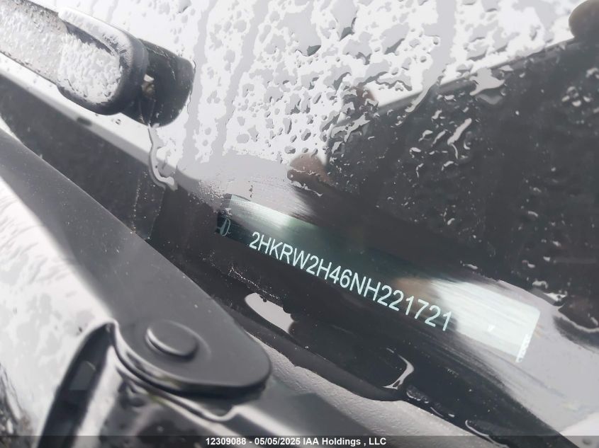 2022 Honda Cr-V Sport VIN: 2HKRW2H46NH221721 Lot: 12309088