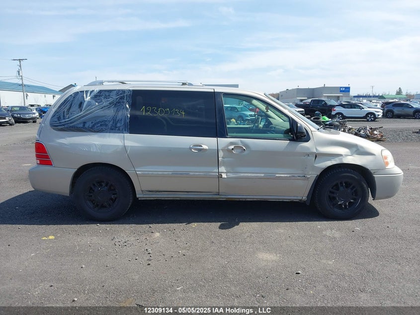 2006 Mercury Monterey Luxury VIN: 2MRDA22276BJ01582 Lot: 12309134
