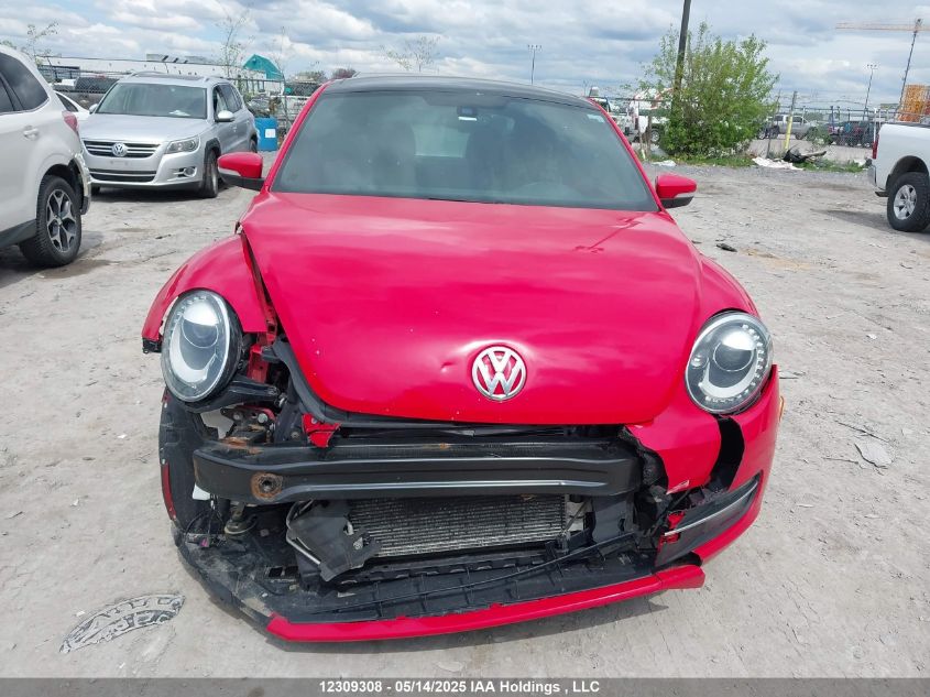 2016 Volkswagen Beetle Se/Sel VIN: 3VWJ07AT2GM619581 Lot: 12309308