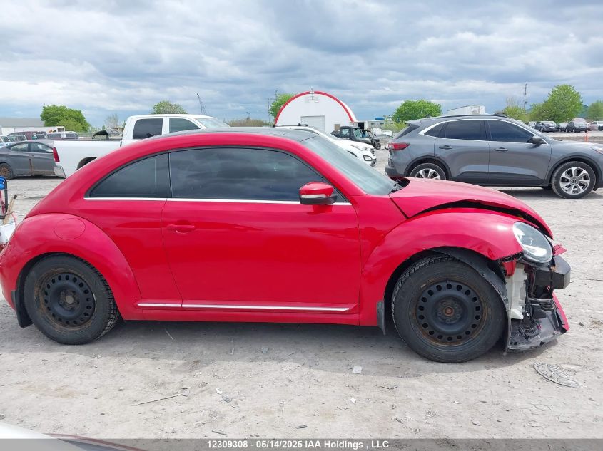 2016 Volkswagen Beetle Se/Sel VIN: 3VWJ07AT2GM619581 Lot: 12309308
