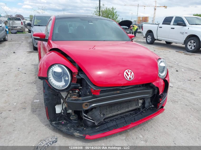 2016 Volkswagen Beetle Se/Sel VIN: 3VWJ07AT2GM619581 Lot: 12309308