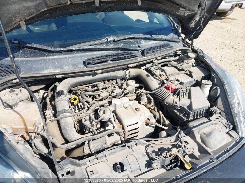 2014 Ford Fiesta Se VIN: 3FADP4BE9EM209129 Lot: 12309325