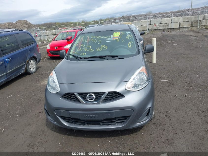 2017 Nissan Micra VIN: 3N1CK3CP5HL263670 Lot: 12309463
