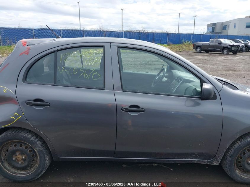 2017 Nissan Micra VIN: 3N1CK3CP5HL263670 Lot: 12309463