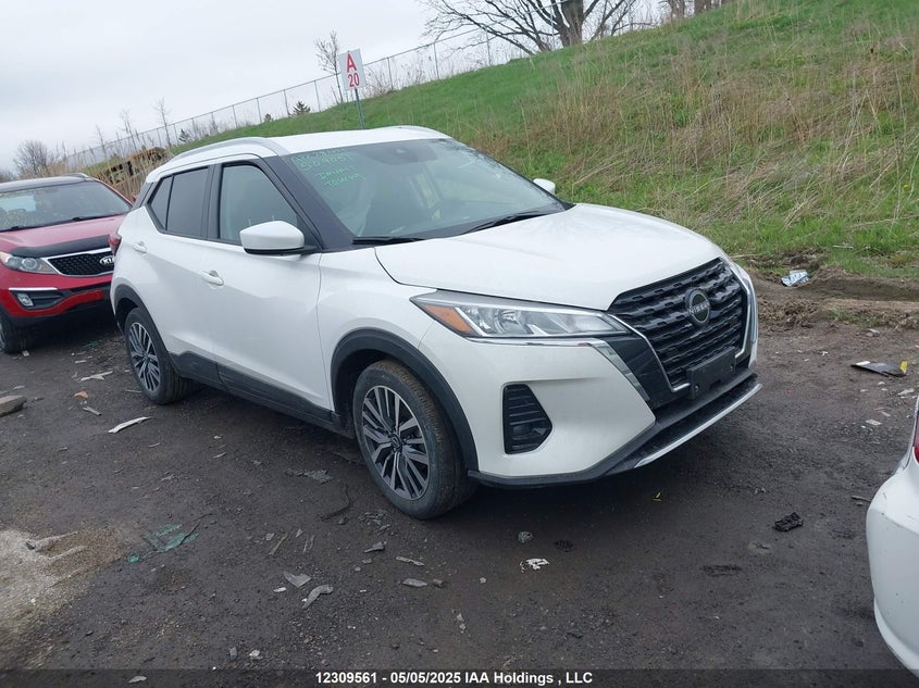 2022 Nissan Kicks Sv VIN: 3N1CP5CV4NL509051 Lot: 12309561