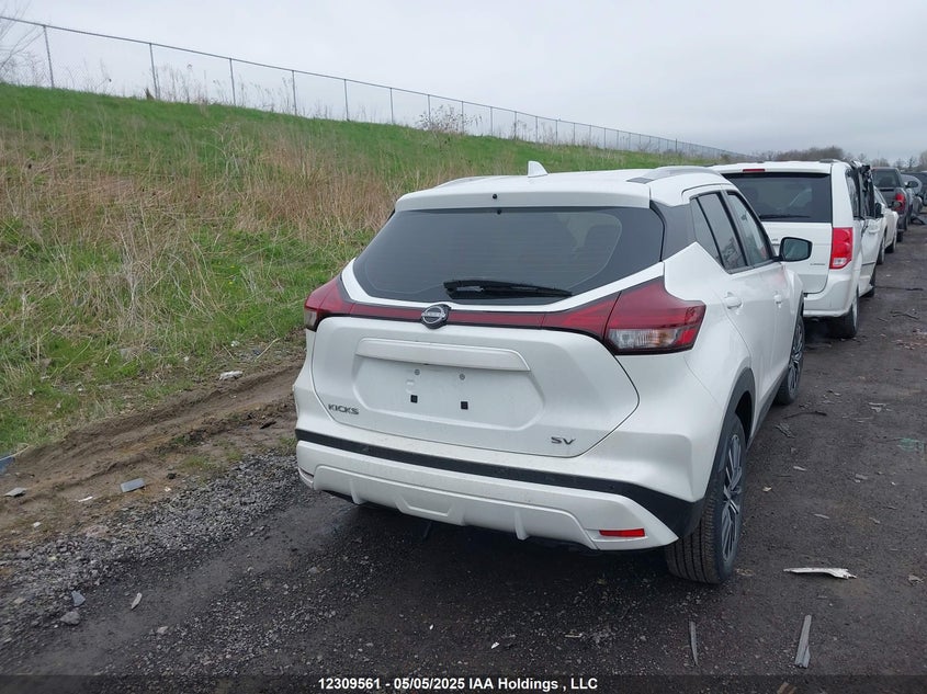 2022 Nissan Kicks Sv VIN: 3N1CP5CV4NL509051 Lot: 12309561