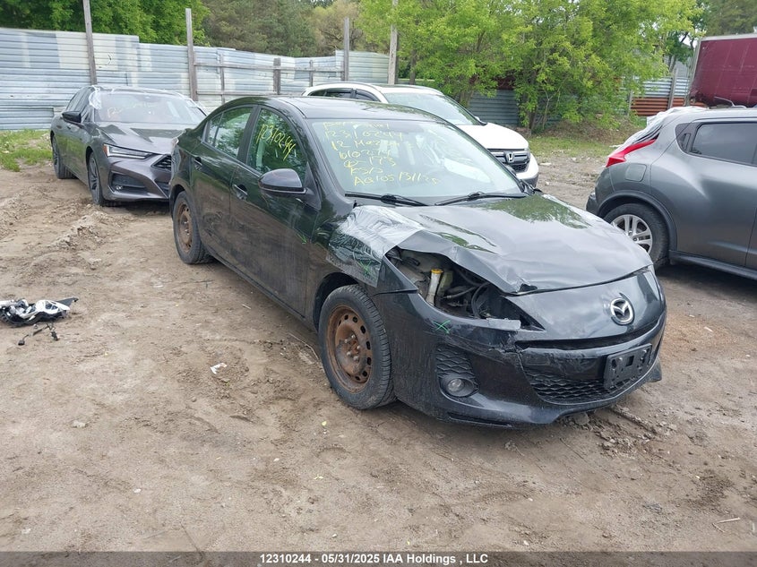 JM1BL1V73C1610274 2012 Mazda 3 I auction photo 1