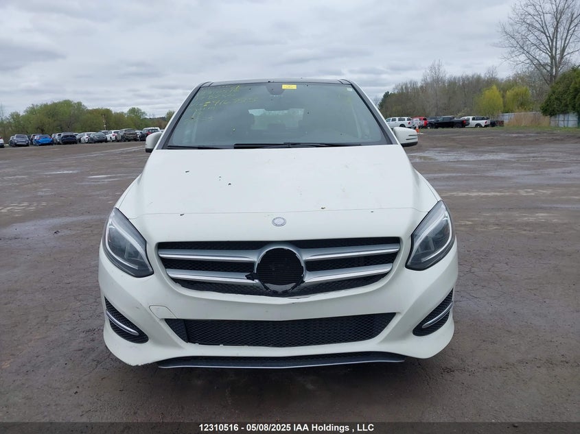 2017 Mercedes-Benz B 250 Sports Tourer VIN: WDDMH4GB4HJ416735 Lot: 12310516