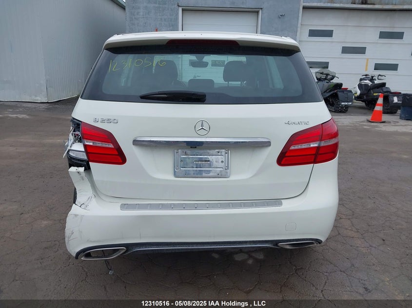 2017 Mercedes-Benz B 250 Sports Tourer VIN: WDDMH4GB4HJ416735 Lot: 12310516