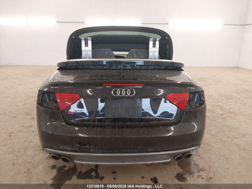 2013 Audi S5 Premium VIN: WAULGBFH5DN014483 Lot: 12310619