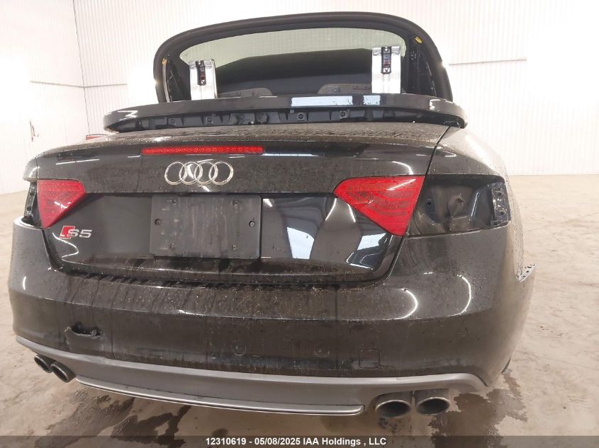 2013 Audi S5 Premium VIN: WAULGBFH5DN014483 Lot: 12310619