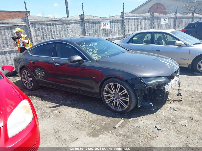 2013 Audi A7 VIN: WAU3GCFC8DN124826 Lot: 12310656