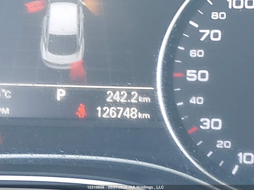 2013 Audi A7 VIN: WAU3GCFC8DN124826 Lot: 12310656