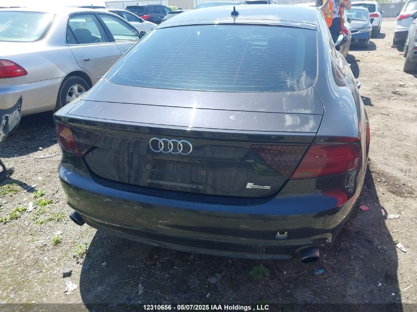2013 Audi A7 VIN: WAU3GCFC8DN124826 Lot: 12310656