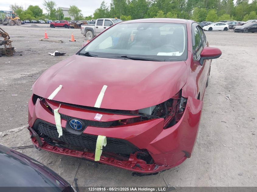 2022 Toyota Corolla Hybrid VIN: JTDBAMDEXNJ048397 Lot: 12310915