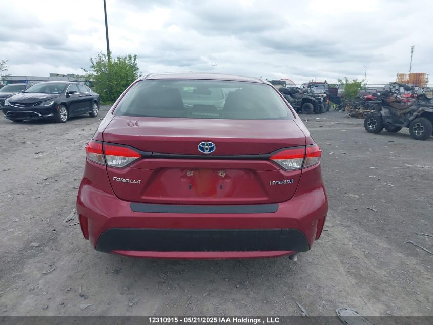 2022 Toyota Corolla Hybrid VIN: JTDBAMDEXNJ048397 Lot: 12310915