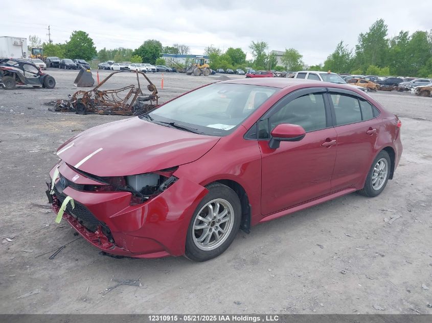2022 Toyota Corolla Hybrid VIN: JTDBAMDEXNJ048397 Lot: 12310915