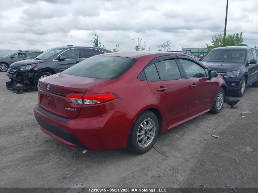 2022 Toyota Corolla Hybrid VIN: JTDBAMDEXNJ048397 Lot: 12310915