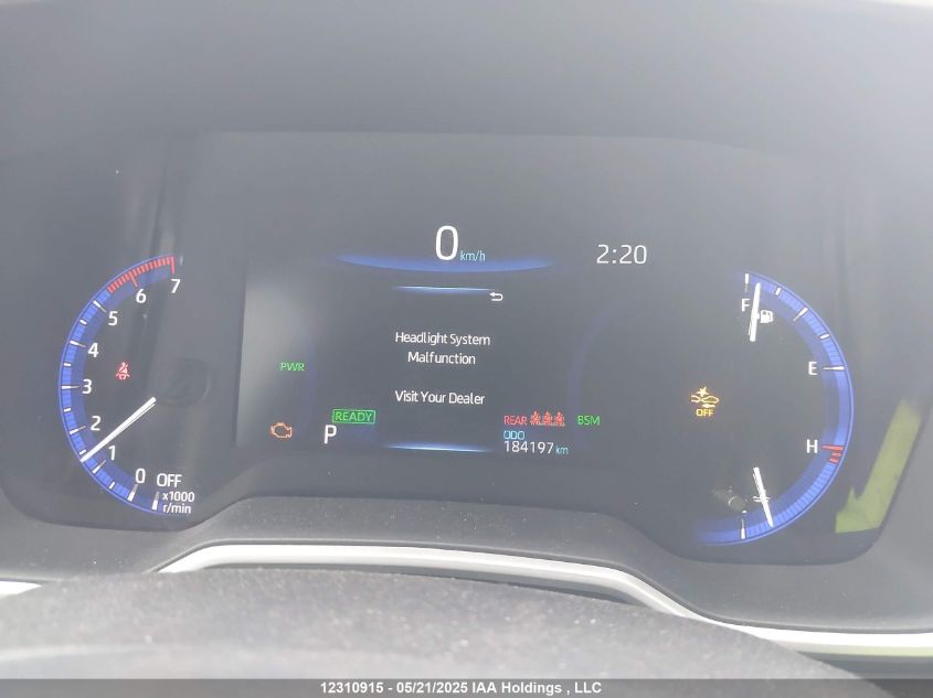 2022 Toyota Corolla Hybrid VIN: JTDBAMDEXNJ048397 Lot: 12310915