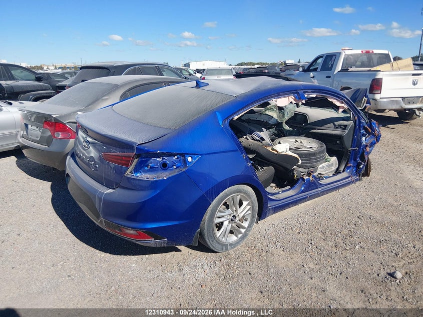 Vin: kmhd84lf6lu898744, lot: 2681873, hyundai elantra sel/value/limited 20204