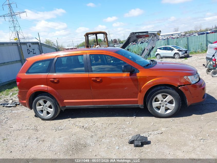 2013 Dodge Journey Cvp/Se Plus VIN: 3C4PDCAB6DT630537 Lot: 12311049
