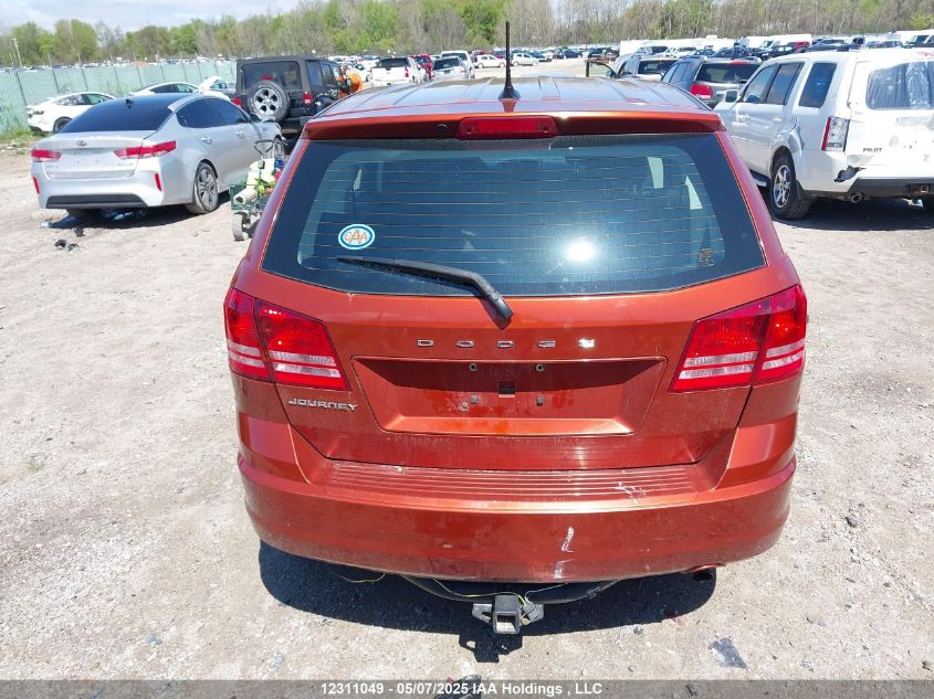 2013 Dodge Journey Cvp/Se Plus VIN: 3C4PDCAB6DT630537 Lot: 12311049