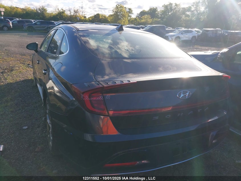 2020 Hyundai Sonata Preferred grey sedan null 5NPEG4JA4LH027032 photo #4