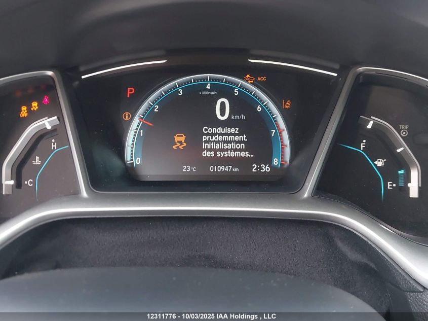 2020 Honda Civic Ex VIN: 2HGFC2F70LH033518 Lot: 12311776