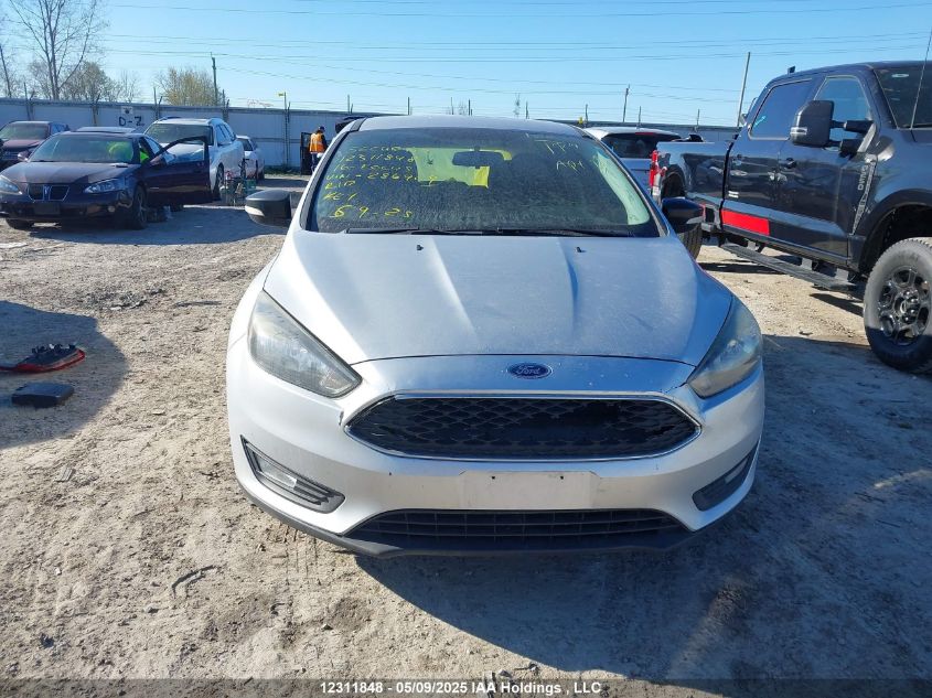 2016 Ford Focus Se VIN: 1FADP3K27GL286909 Lot: 12311848