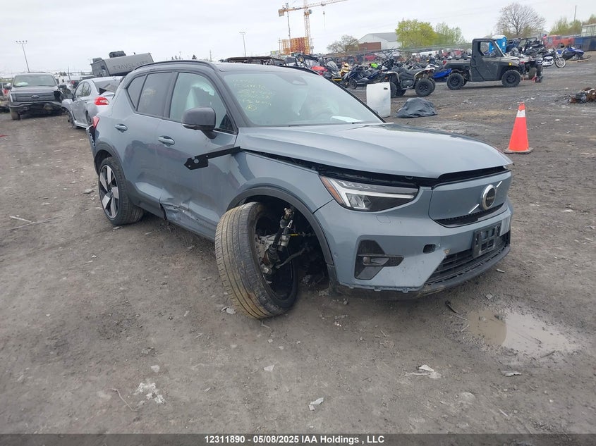 YV4ED3UM4P2070668 2023 Volvo Xc40 Recharge Ultimate auction photo 1