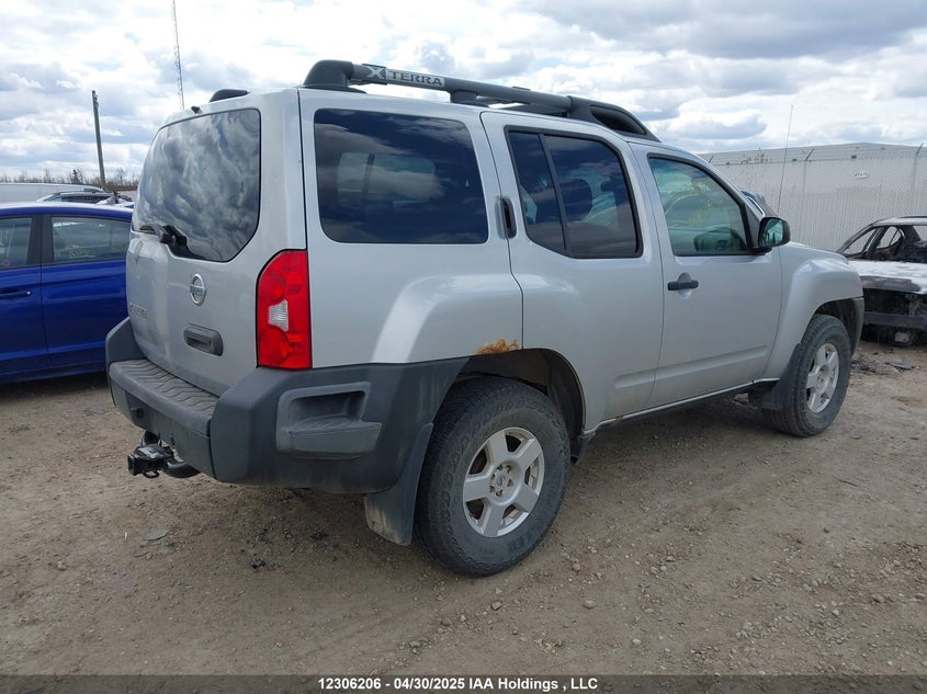 2007 Nissan Xterra S VIN: 5N1AN08W77C523499 Lot: 12306206X
