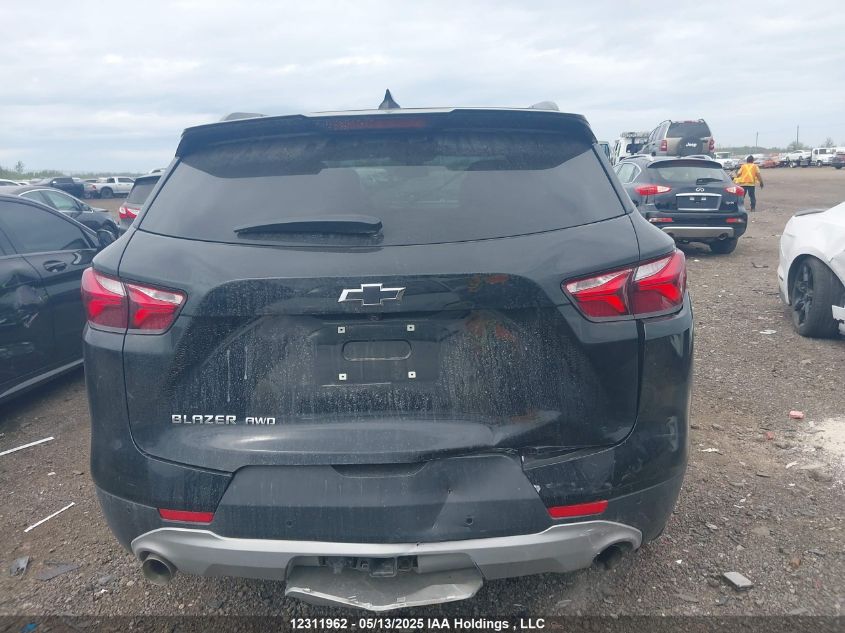 2022 Chevrolet Blazer VIN: 3GNKBJRS5NS189118 Lot: 12311962