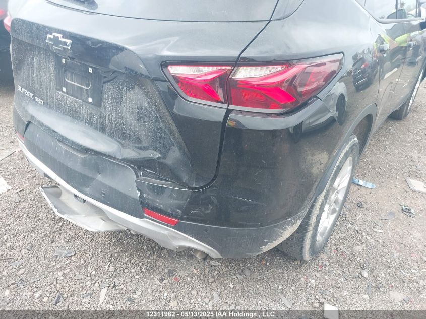 2022 Chevrolet Blazer VIN: 3GNKBJRS5NS189118 Lot: 12311962