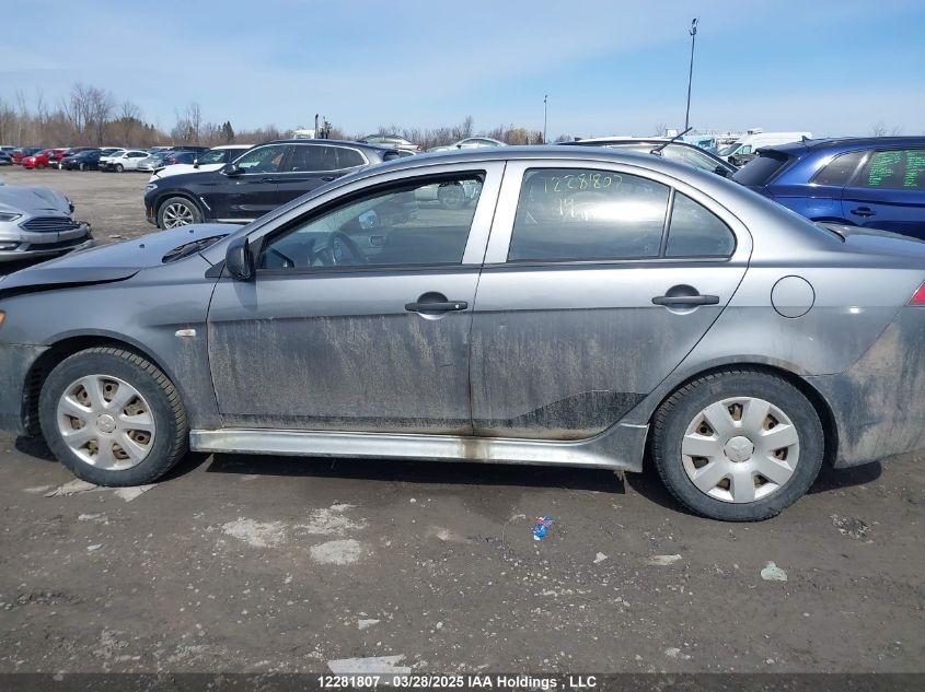 2014 Mitsubishi Lancer De VIN: JA32U1FU6EU604289 Lot: 12281807X