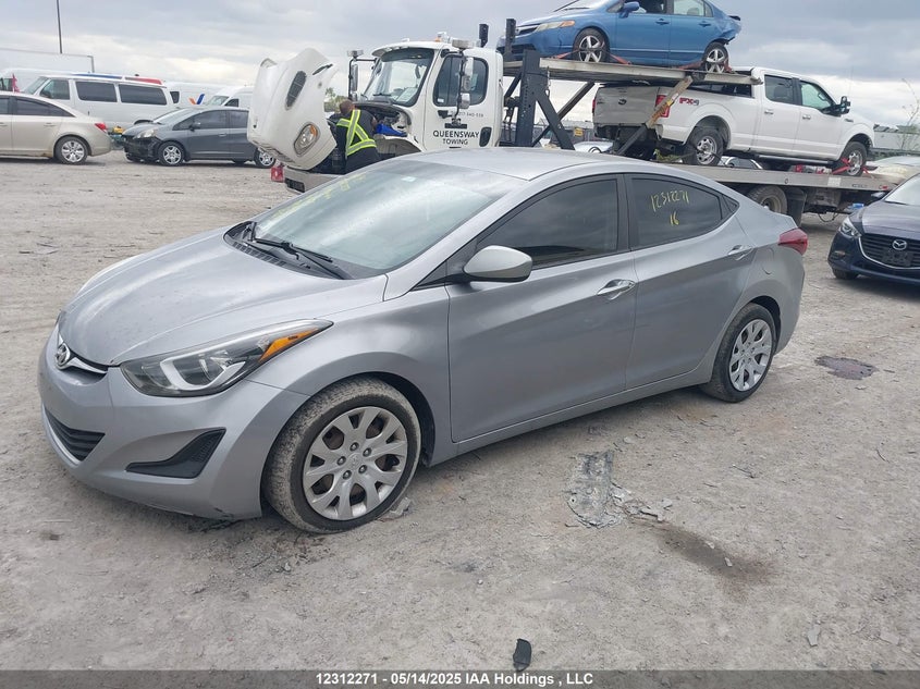 5NPDH4AEXGH737375 2016 HYUNDAI ELANTRA photo no. 14