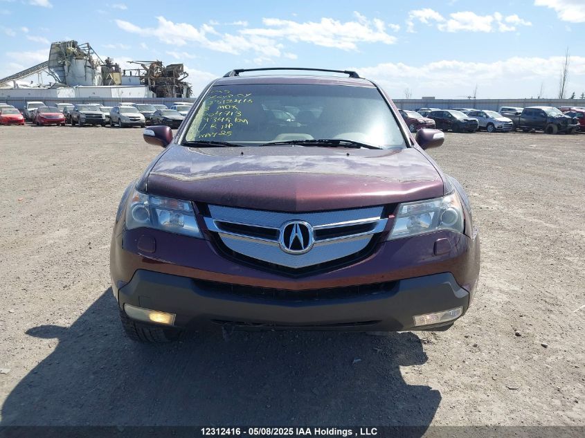 2008 Acura Mdx Sport VIN: 2HNYD28828H004713 Lot: 12312416