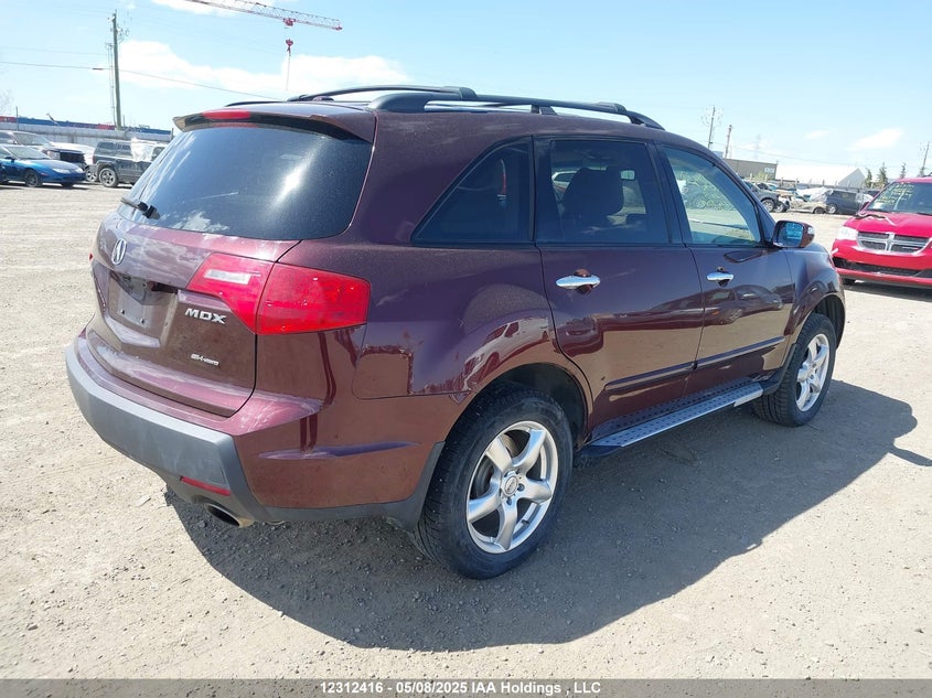 2HNYD28828H004713 2008 ACURA MDX photo no. 4