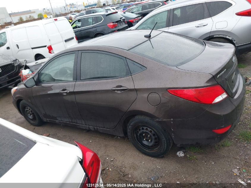 2015 Hyundai Accent Se VIN: KMHCT4AE0FU810585 Lot: 12312534