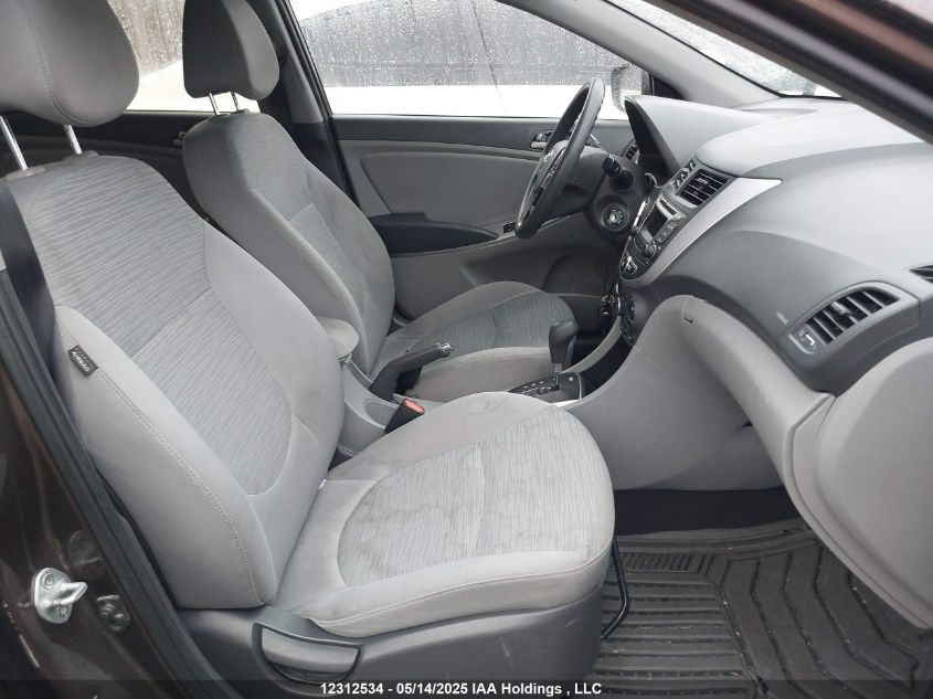 2015 Hyundai Accent Se VIN: KMHCT4AE0FU810585 Lot: 12312534