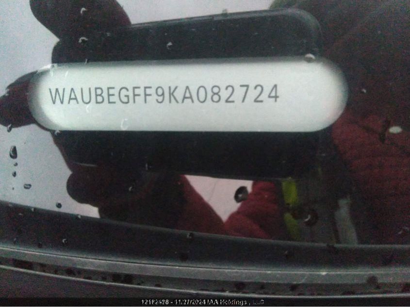 2019 Audi A3 Sedan VIN: WAUBEGFF9KA082724 Lot: 12312557