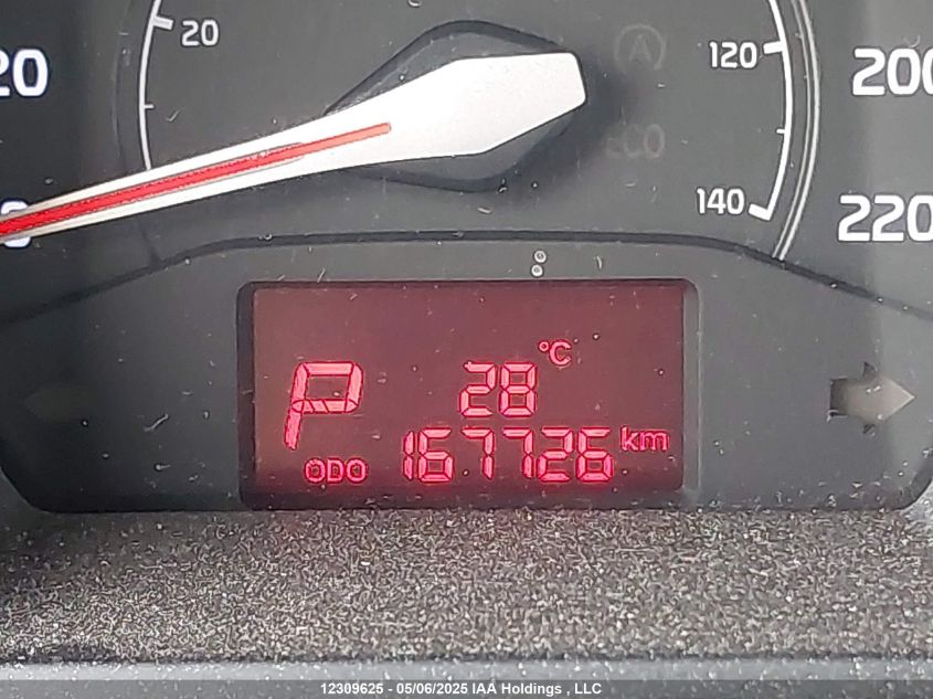 2016 Kia Rio Ex/Ex+ W/Sunroof/Lx/Lx+/Lx+ Eco/Sx VIN: KNADM4A30G6622611 Lot: 12309625X