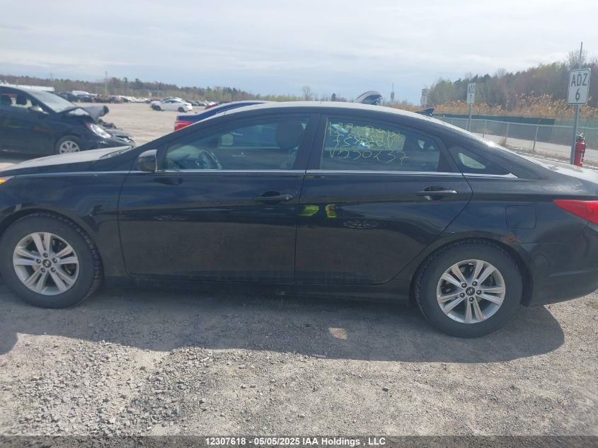 2013 Hyundai Sonata Gls VIN: 5NPEB4AC4DH530237 Lot: 12307618X