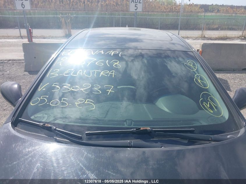 2013 Hyundai Sonata Gls VIN: 5NPEB4AC4DH530237 Lot: 12307618X