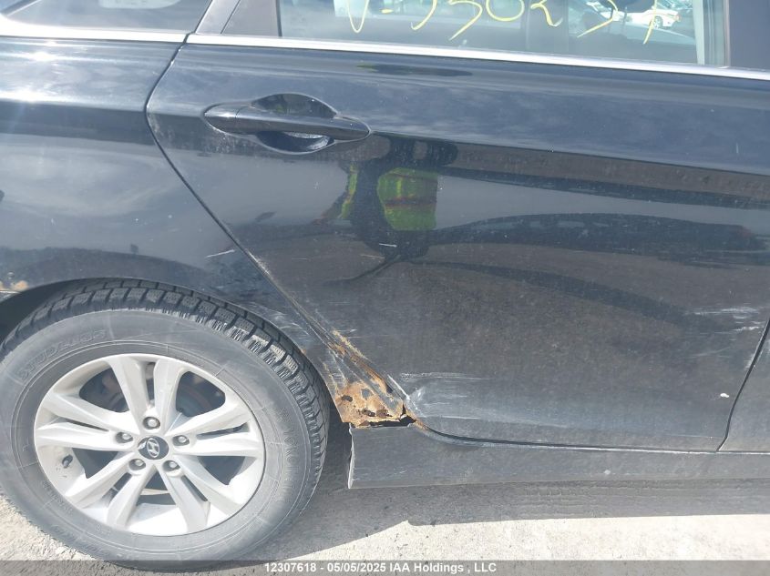 2013 Hyundai Sonata Gls VIN: 5NPEB4AC4DH530237 Lot: 12307618X