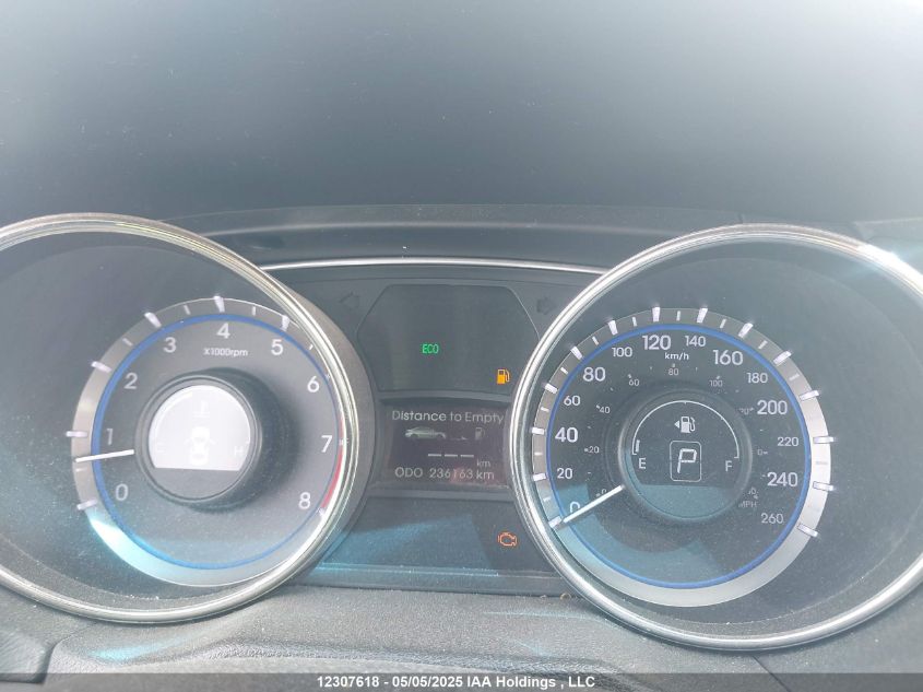 2013 Hyundai Sonata Gls VIN: 5NPEB4AC4DH530237 Lot: 12307618X