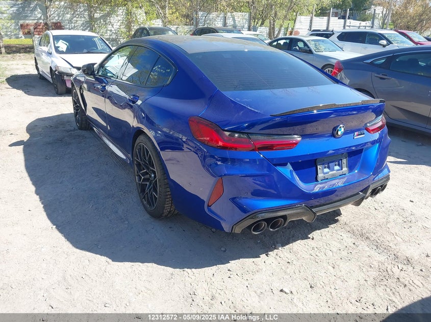 2021 BMW M8 VIN: WBSGV0C04MCF86665 Lot: 12312572