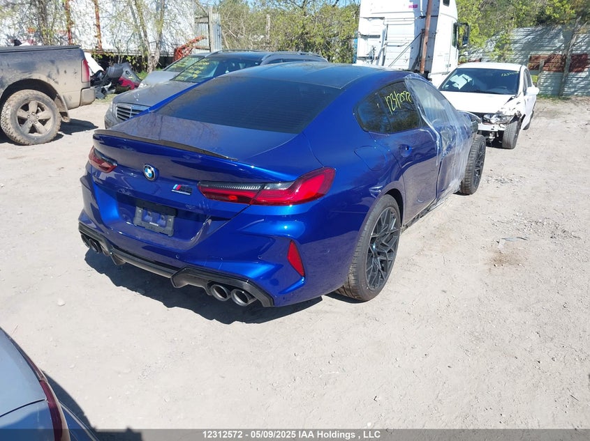 2021 BMW M8 VIN: WBSGV0C04MCF86665 Lot: 12312572