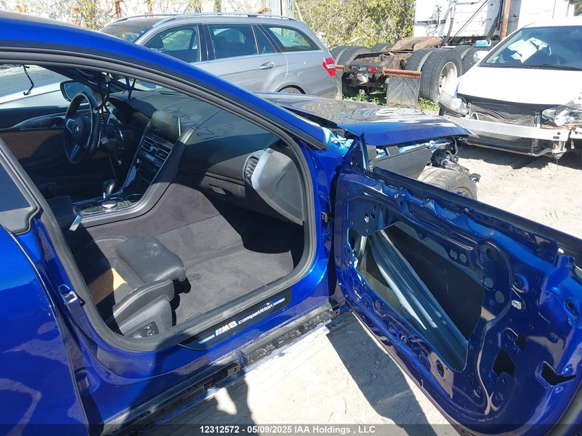2021 BMW M8 VIN: WBSGV0C04MCF86665 Lot: 12312572