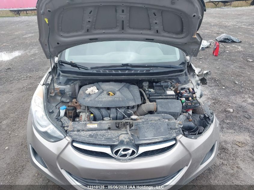 2013 Hyundai Elantra L VIN: 5NPDH4AE1DH198172 Lot: 12310125X