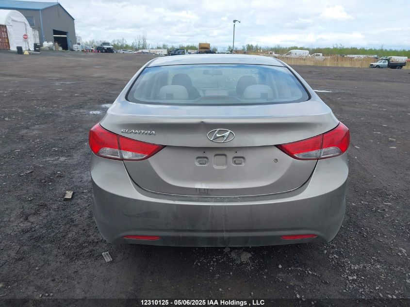2013 Hyundai Elantra L VIN: 5NPDH4AE1DH198172 Lot: 12310125X